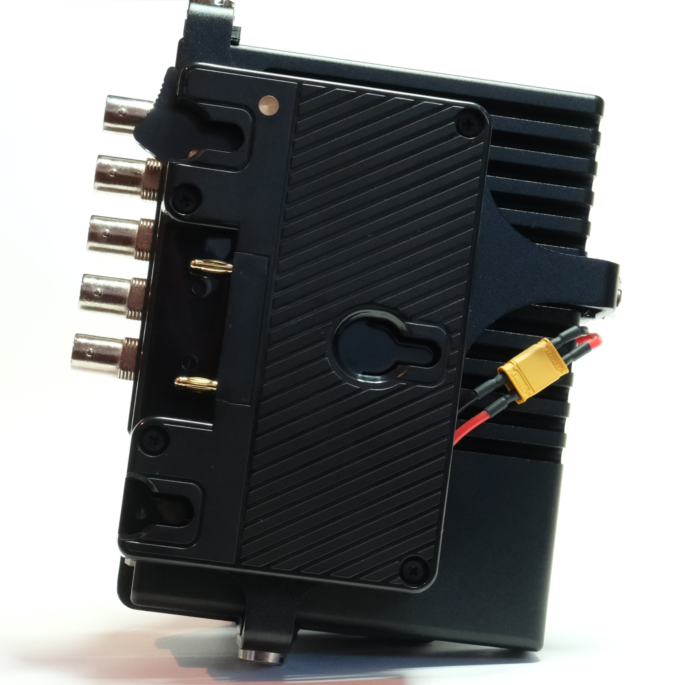 Gold Mount Power Bracket for Decklink Duo Enclosure